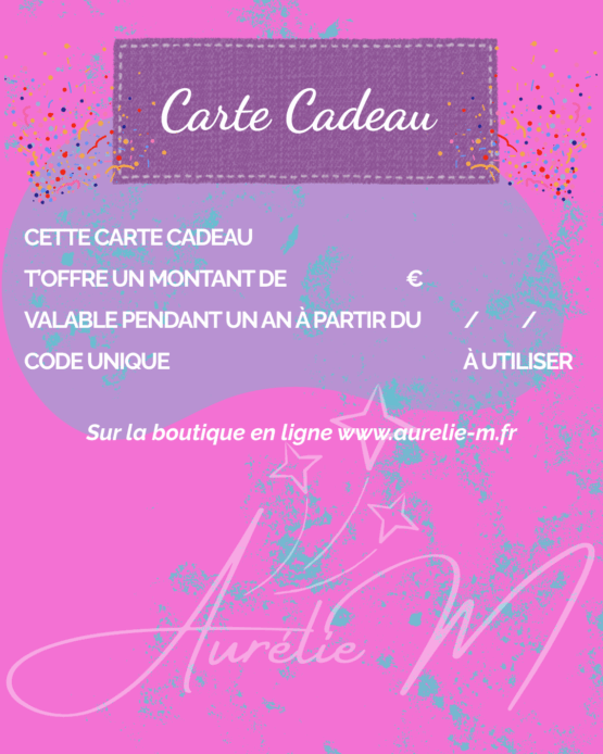 carte cadeau