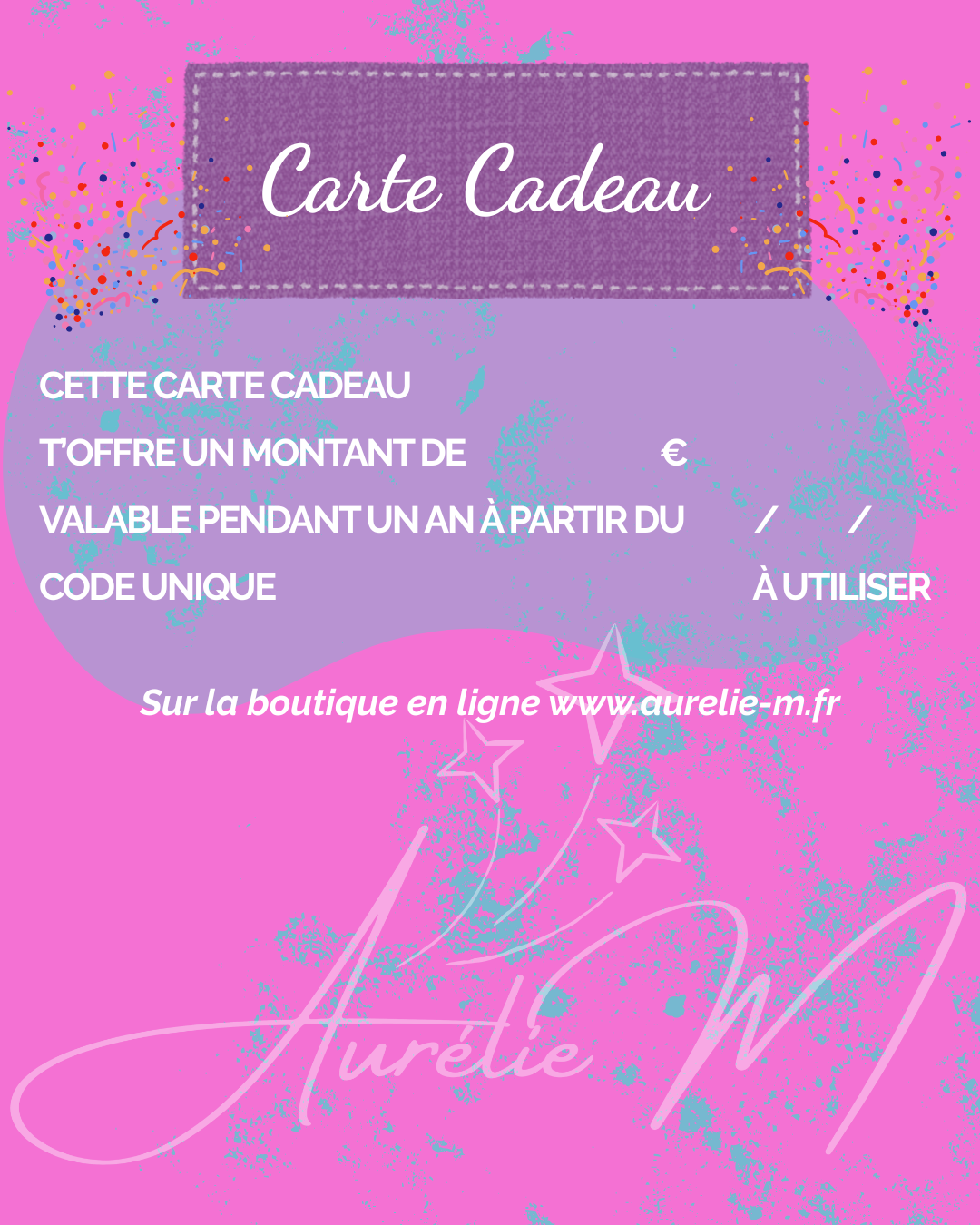 carte cadeau