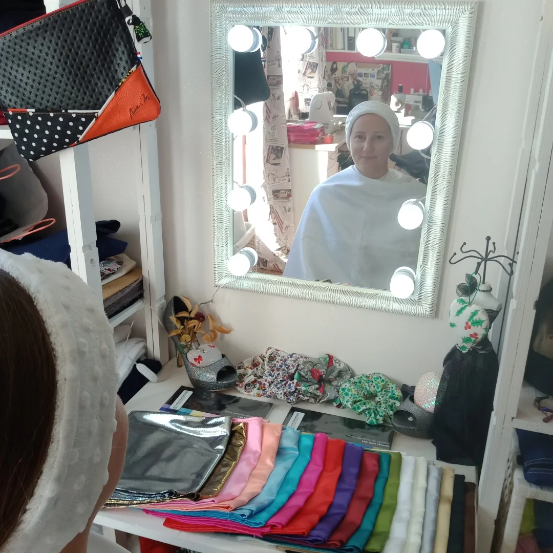 analyse de colorimétrie par aurélie-m styliste personnelle, conseil et style à yzengremer