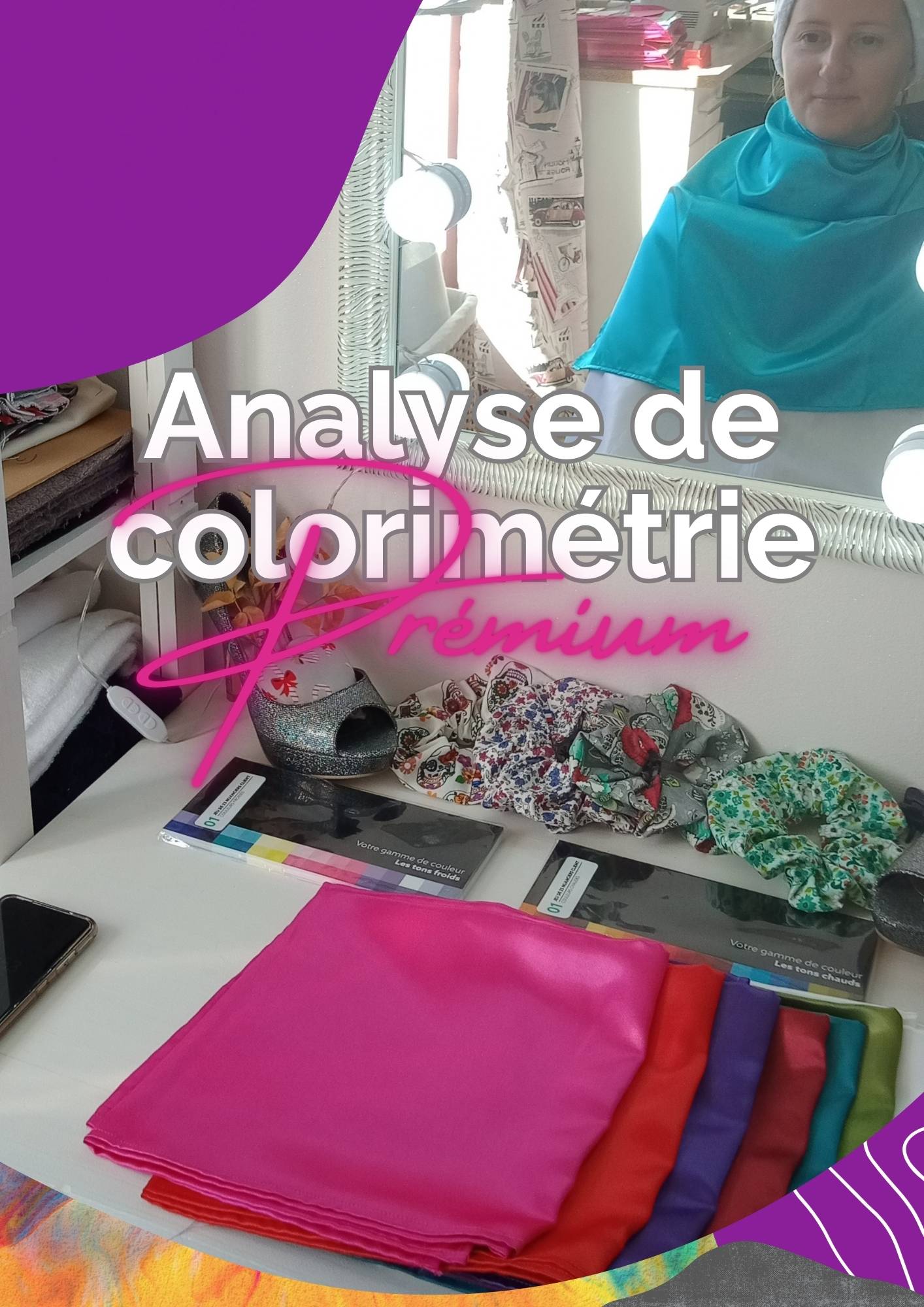 Analyse de colorimétrie prémium par aurélie-m, styliste personnelle à yzengremer