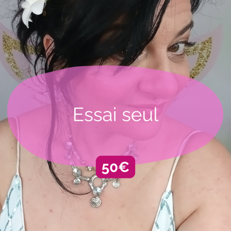 essai seul maquillage mariée