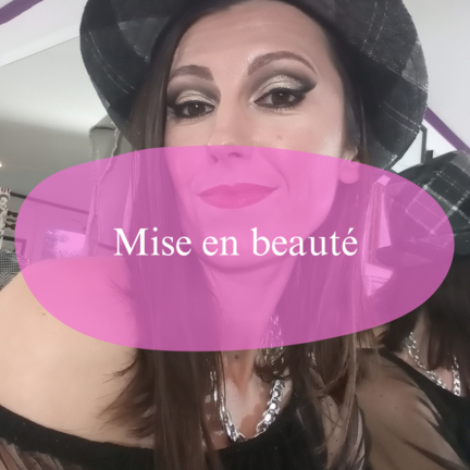 mise en beauté, maquillage