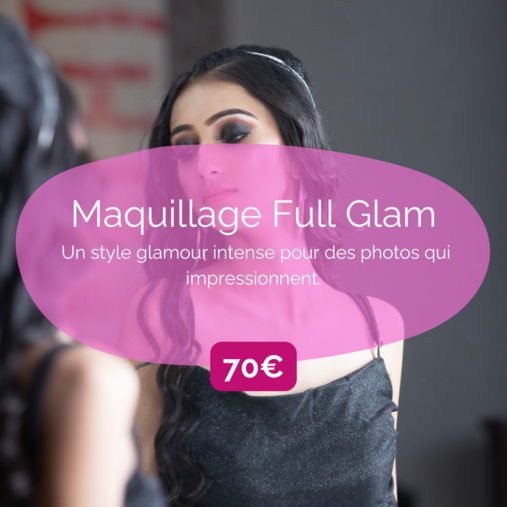 maquillage shooting photo full glam par aurélie m à yzengremer