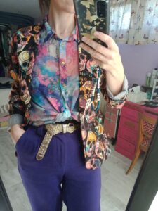 look coloré aurélie-m styliste personnelle à yzengremer